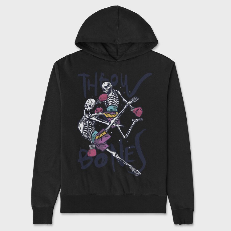 Bones, Hanorac Oversize Barbati (Unisex)