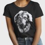 Borzoi Dog, Tricou Femei