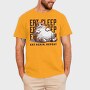 Cat Eat Sleep Repeat, Tricou Barbati (Unisex)