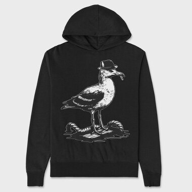 Seagullgerman, Hanorac Oversize Barbati (Unisex)