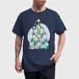 Unicorn Christmas Tree, Tricou Barbati (Unisex)