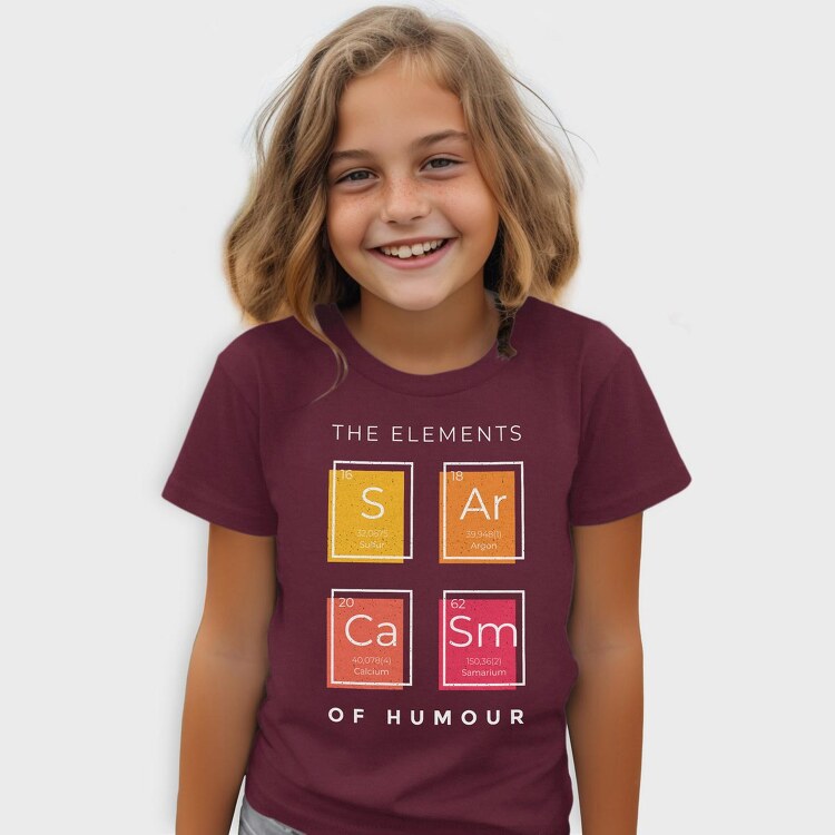 The Elements of Humour, Tricou Copii