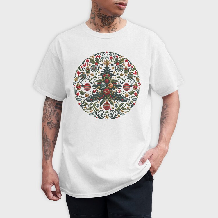 Ornamental Christmas Tree, Tricou Barbati (Unisex)