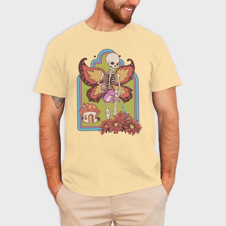 Skull Fairy, Tricou Barbati (Unisex)