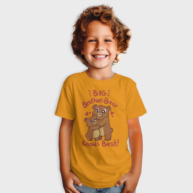 Big Bear Brother Knows Best, Tricou Copii
