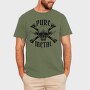 Pure Metal, Tricou Barbati (Unisex)