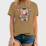 Cow Mug Coffee, Tricou Barbati (Unisex)