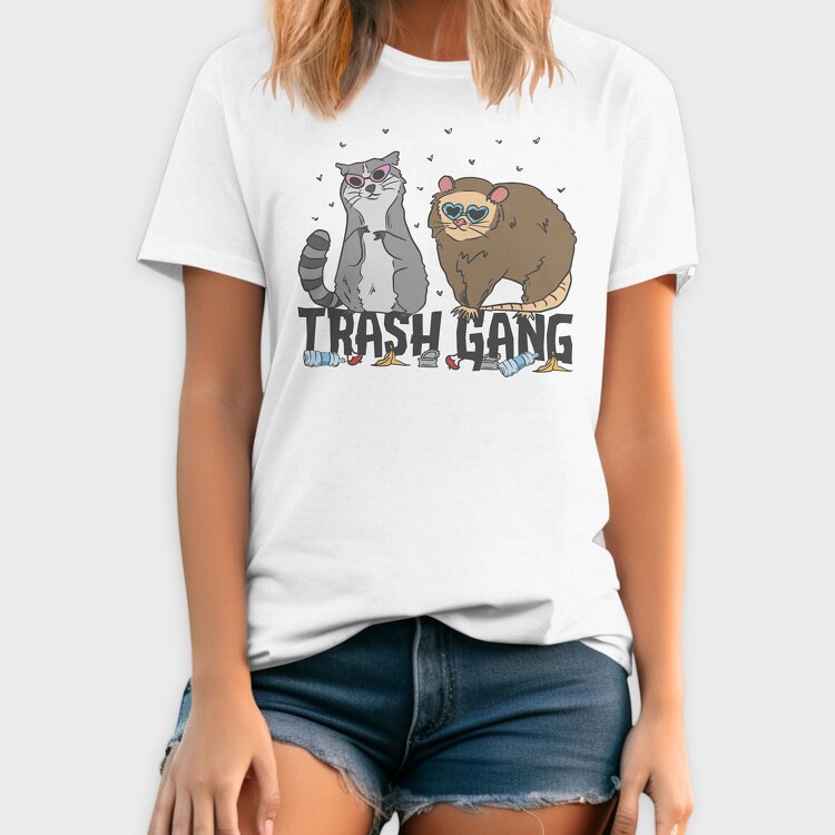 Racoon and Possum Trash Gang, Tricou Barbati (Unisex)