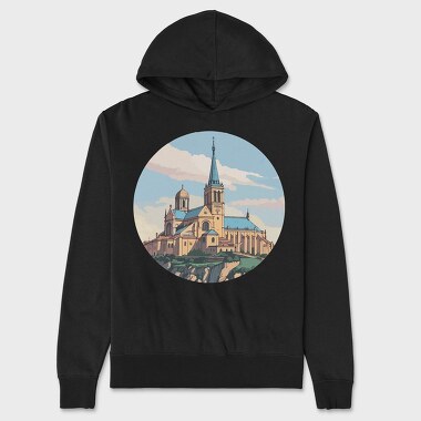 Notre Dame De La Garde, Hanorac Oversize Barbati (Unisex)