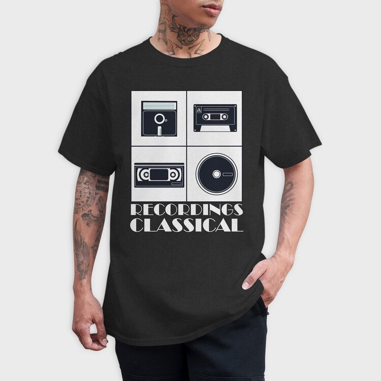 Recordings Classical, Tricou Barbati (Unisex)