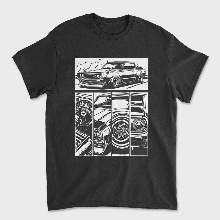 Classic Car, Tricou Barbati (Unisex)