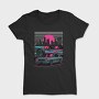 Skyline Retro Night, Tricou Femei