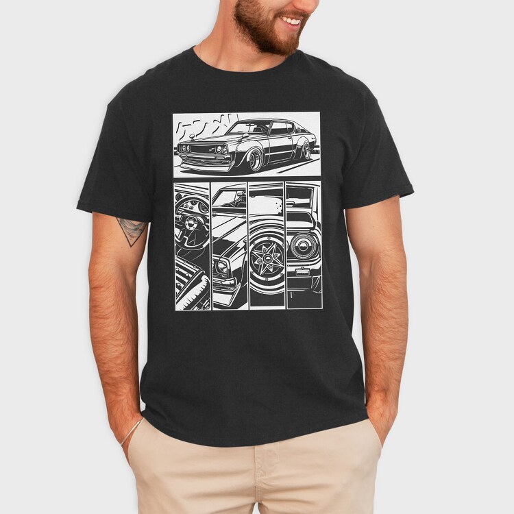 Classic Car, Tricou Barbati (Unisex)