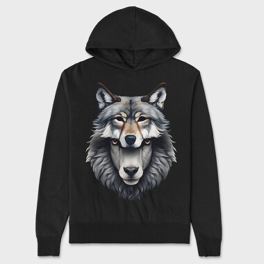 Sheep Wolf Cat, Hanorac Oversize Barbati (Unisex)