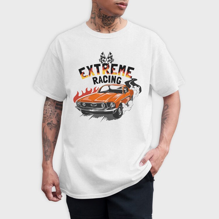 Extreme Racing, Tricou Barbati (Unisex)