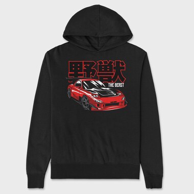 Rx 7 Drift, Hanorac Oversize Barbati (Unisex)