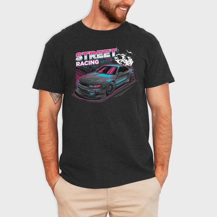Street Racing, Tricou Barbati (Unisex)