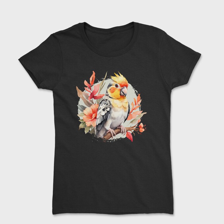 Watercolor Birdd, Tricou Femei