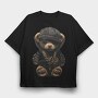 Teddy Cool, Tricou Oversize Barbati (Unisex)