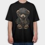 Teddy Cool, Tricou Oversize Barbati (Unisex)