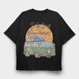 Be Adventurers, Tricou Oversize Barbati (Unisex)