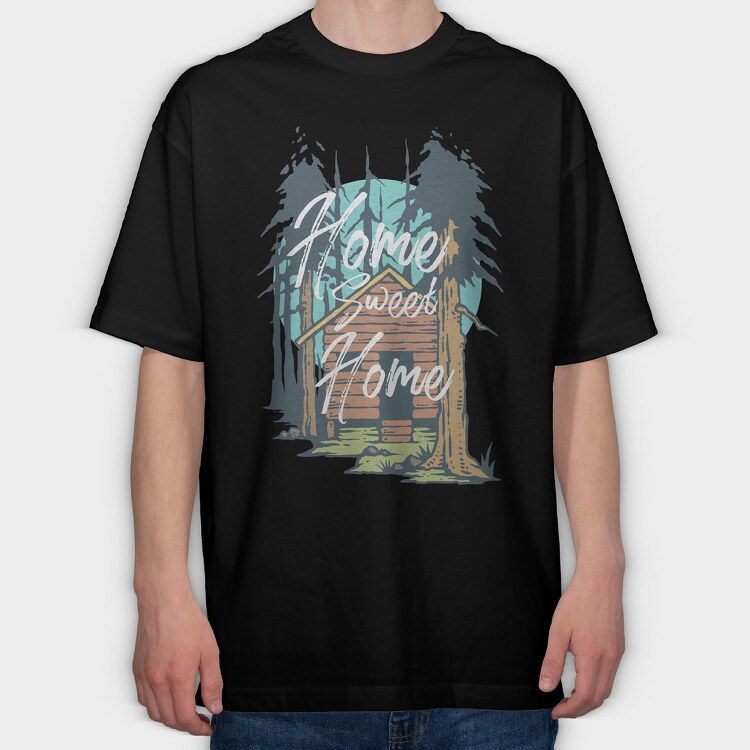 The Cabin, Tricou Oversize Barbati (Unisex)