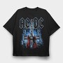 ACDC 6, Tricou Oversize Barbati (Unisex)