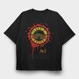 Guns N Roses 4, Tricou Oversize Barbati (Unisex)