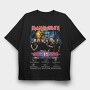 Iron Maiden 8, Tricou Oversize Barbati (Unisex)