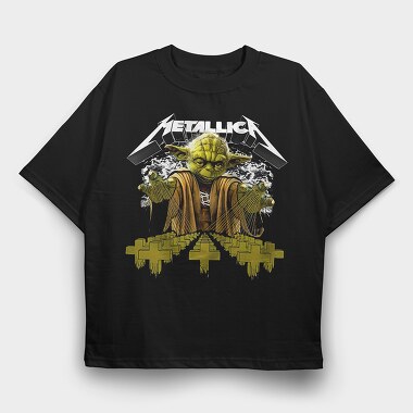 Metallica 3, Tricou Oversize Barbati (Unisex)