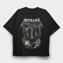 Metallica 4, Tricou Oversize Barbati (Unisex)