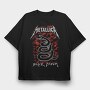 Metallica 8, Tricou Oversize Barbati (Unisex)