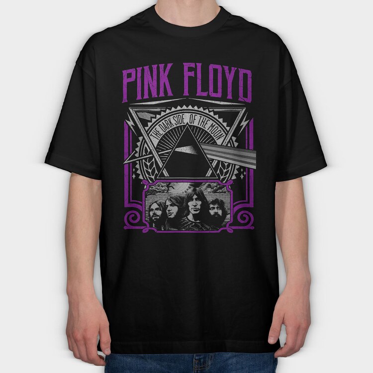Pink Floyd 2, Tricou Oversize Barbati (Unisex)