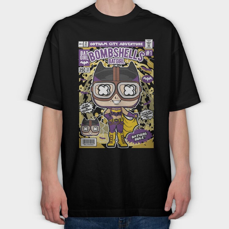 Bombshells, Tricou Oversize Barbati (Unisex)