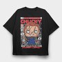 Chucky, Tricou Oversize Barbati (Unisex)
