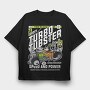 Goofys Turbo Tubster, Tricou Oversize Barbati (Unisex)