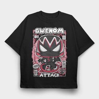 Gwenom, Tricou Oversize Barbati (Unisex)