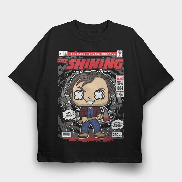 Jack Torrance, Tricou Oversize Barbati (Unisex)