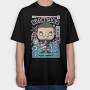 Mark Hoppus Blink 182, Tricou Oversize Barbati (Unisex)
