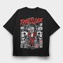 Michael Jakson Zombie, Tricou Oversize Barbati (Unisex)