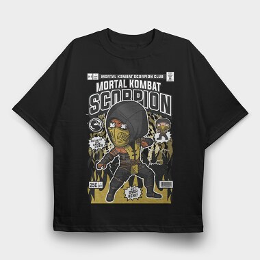 Scorpion, Tricou Oversize Barbati (Unisex)