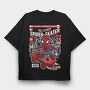 Spiderman Skateboard, Tricou Oversize Barbati (Unisex)