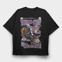 Waluigi Motocross, Tricou Oversize Barbati (Unisex)