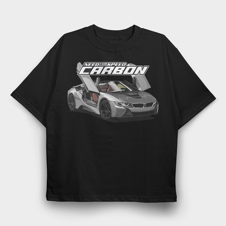 Need for Speed Carbon Bmw, Tricou Oversize Barbati (Unisex)