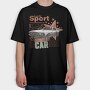 Gazette Sport Muscle Car 65, Tricou Oversize Barbati (Unisex)