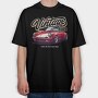 Vintage Ride Porsche, Tricou Oversize Barbati (Unisex)