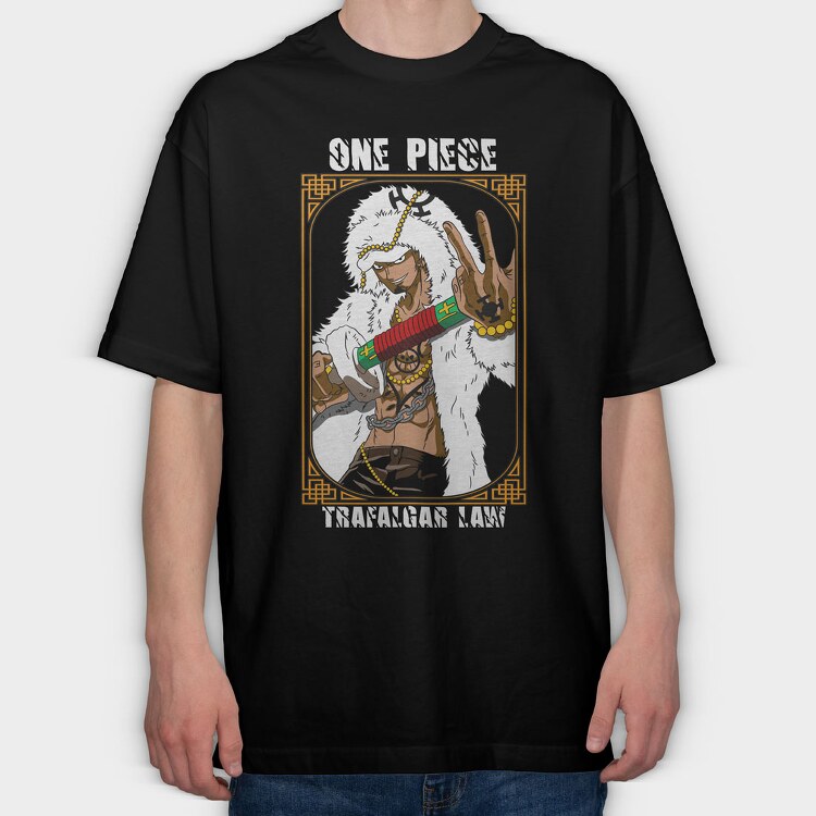 One Piece 38, Tricou Oversize Barbati (Unisex)
