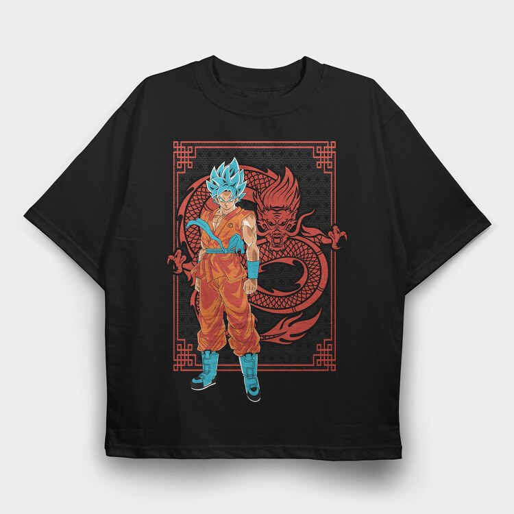 Dragon Ball Z 67, Tricou Oversize Barbati (Unisex)