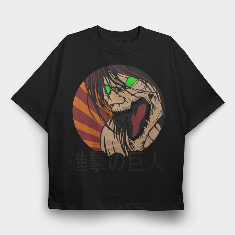 Attack on Titan 13, Tricou Oversize Barbati (Unisex)