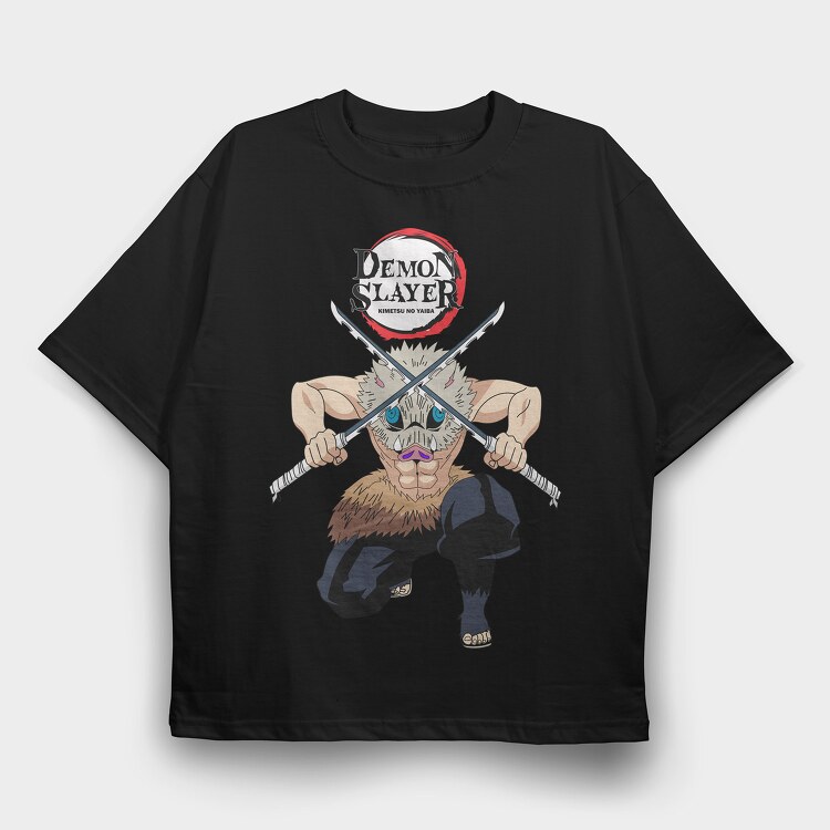 Demon Slayer 40, Tricou Oversize Barbati (Unisex)